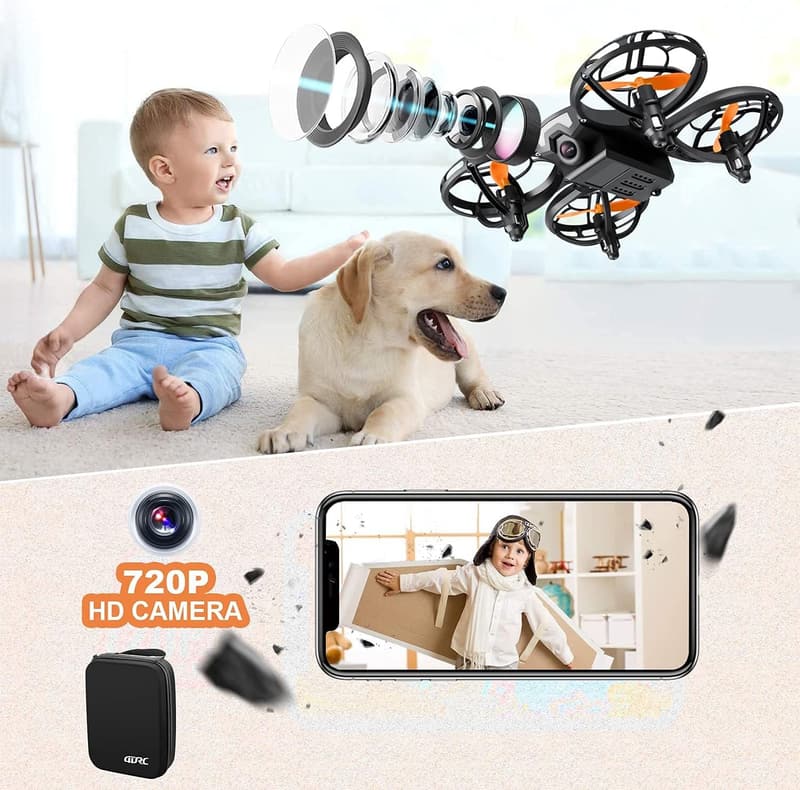Mini-Drohne für Kinder mit 720P HD-Kamera und 3D-Flip-Funktion