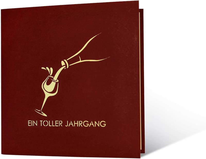 Witzige Geburtstagskarte zum runden Geburtstag für Paare