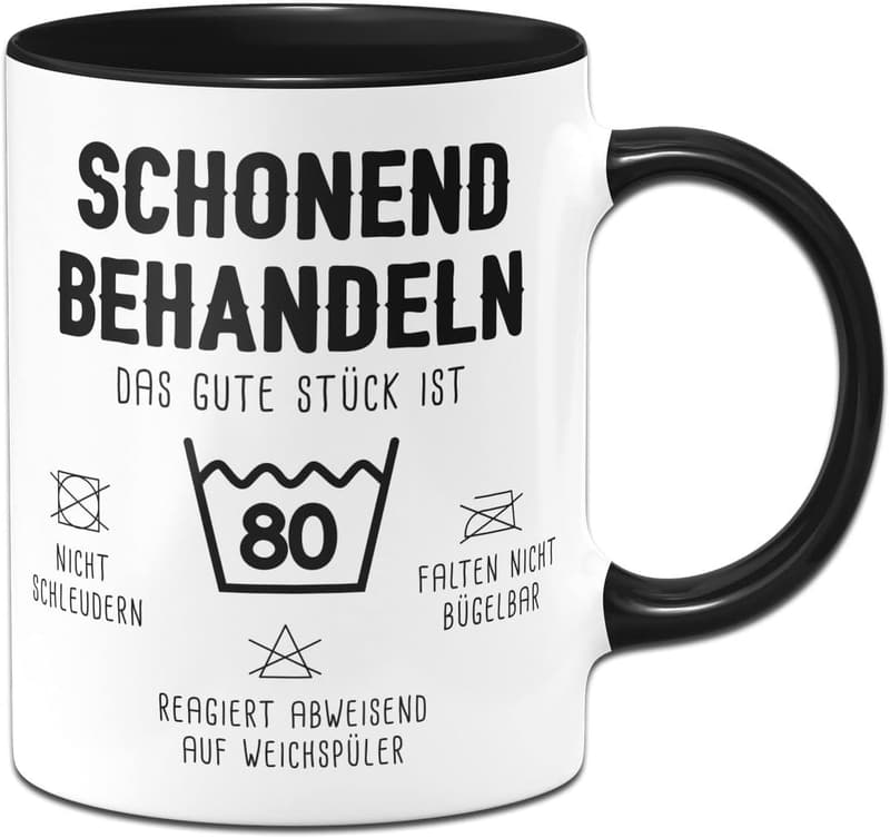 Kaffeetasse mit Spruch 