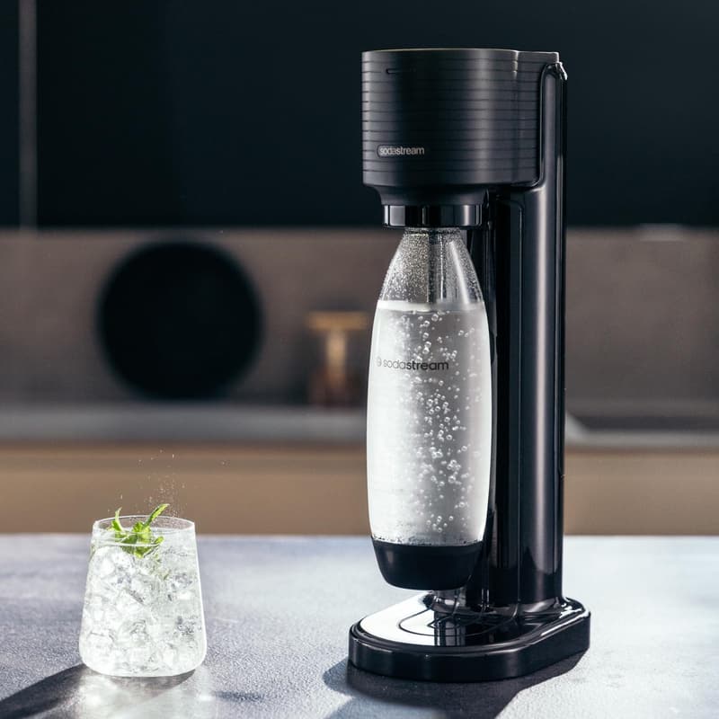 SodaStream GAIA Wassersprudler mit CO2-Zylinder und 3 BPA-freien Flaschen
