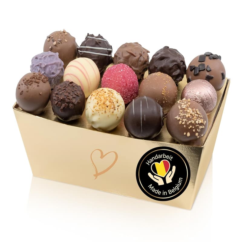 Handverarbeitete Pralinen aus Belgien - einzigartige Schokoladenformen