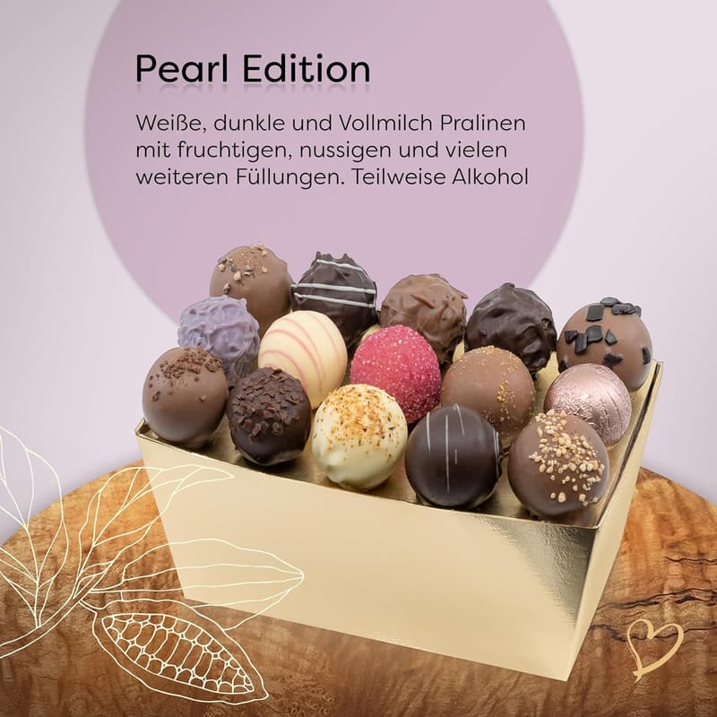 Handverarbeitete Pralinen aus Belgien - einzigartige Schokoladenformen