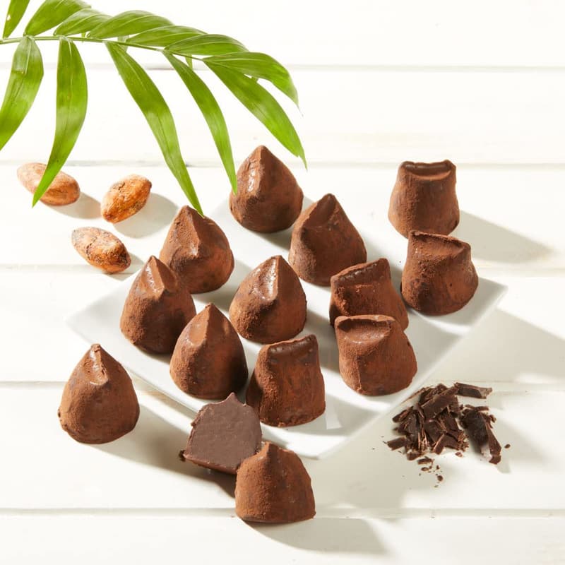 La Praline Schokotrüffel mit Kakaosplittern, 200g, ca. 20-22 Stück