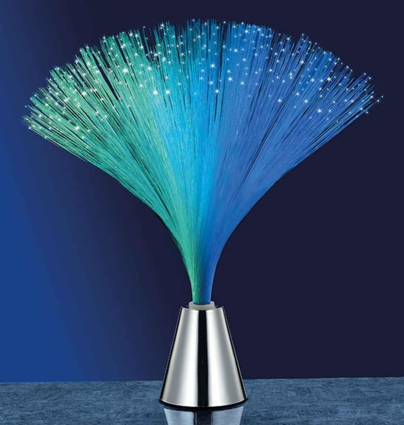 Mehrfarbige Kunststoff-Fiber-Leuchte Pfiffikus von Kuenen