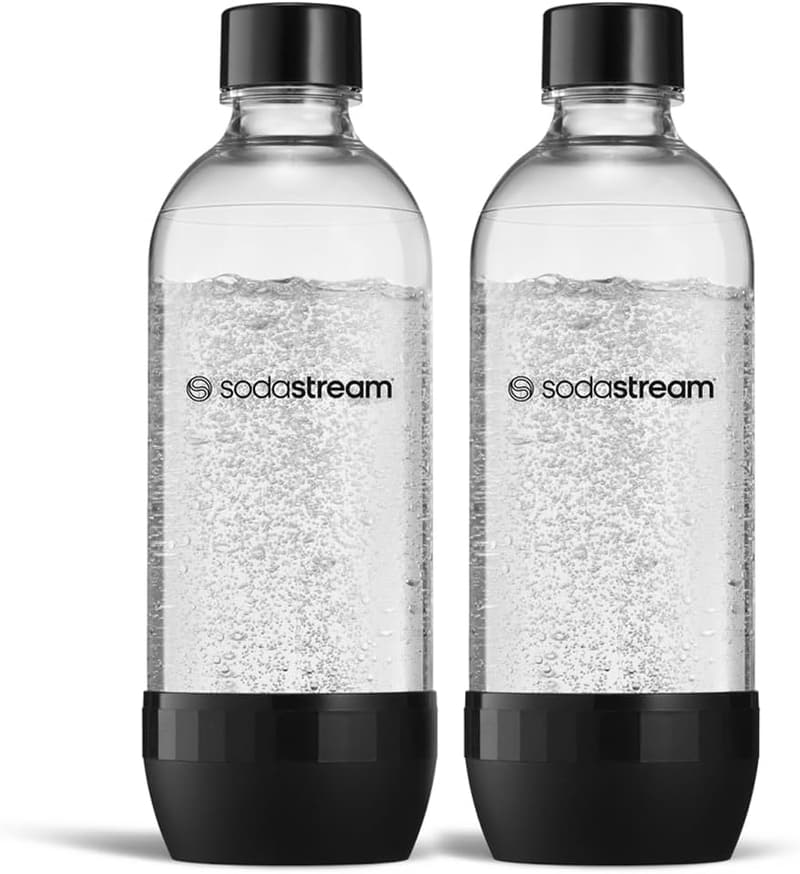 SodaStream DuoPack 2x 1L Tritan Ersatzflaschen für Wassersprudler