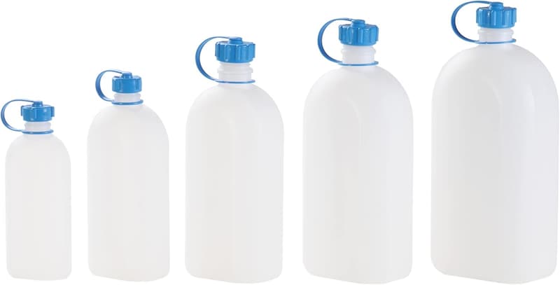 Vorratsflasche 1L mit dichtem Schraubdeckel, lebensmittelecht, Made in Germany
