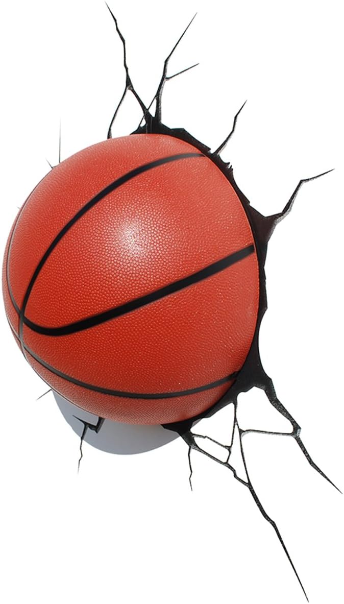 3D LED Lampe Basketball – Atmosphärisches Nachtlicht für Sportfans
