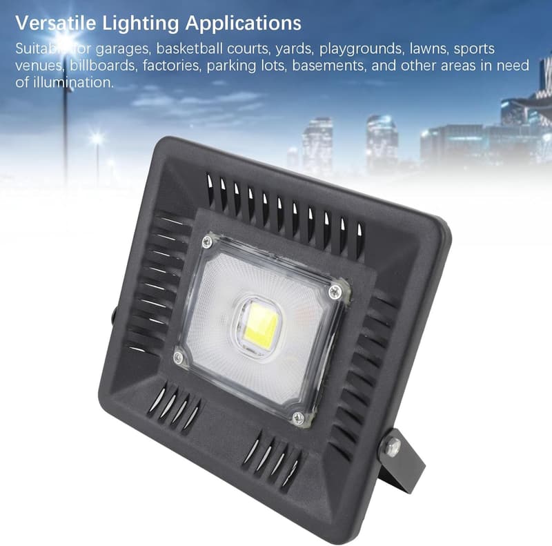 50W LED Flutlicht mit 5000 Lumen, IP67, verstellbare Halterung