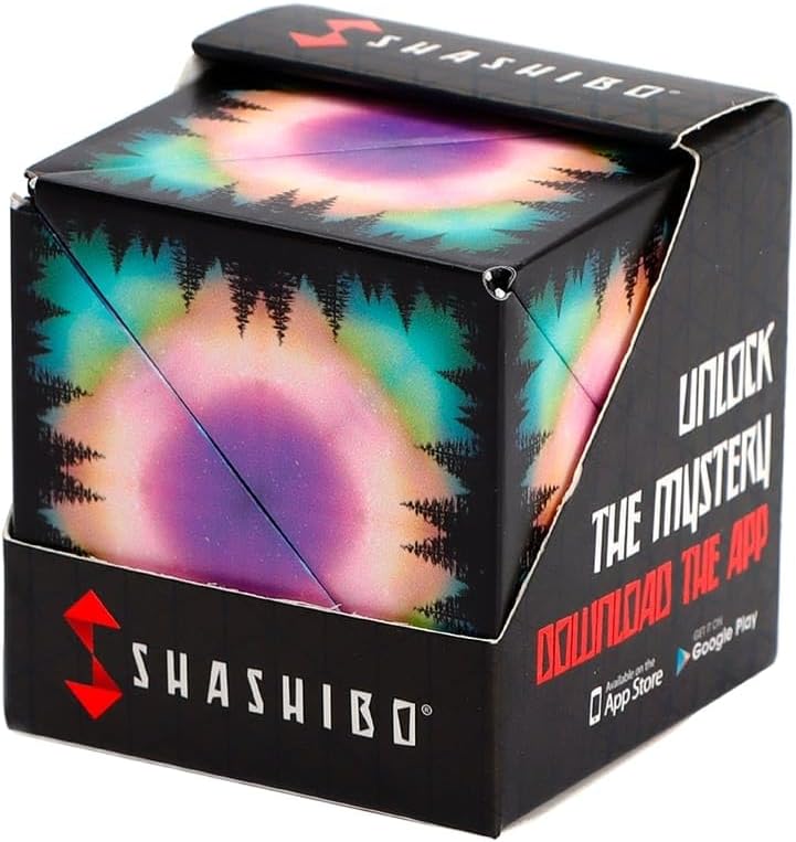 SHASHIBO Formwechsel-Box – Preisgekrönter Zappelwürfel mit 36 Magneten