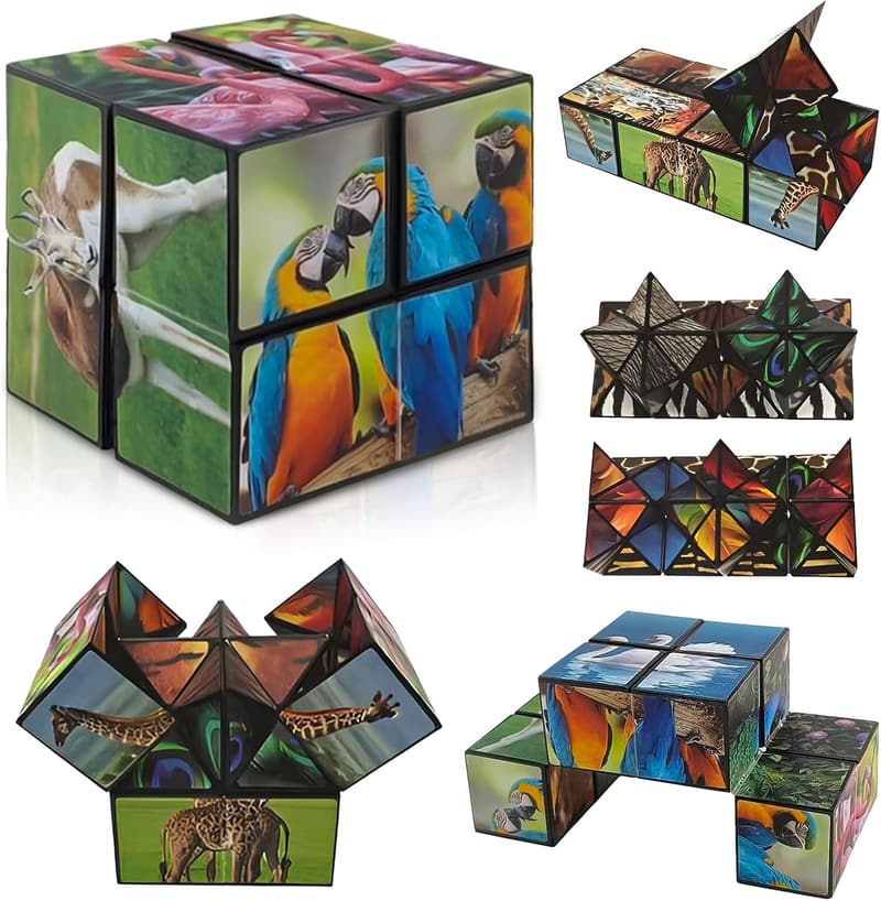 Zauberwürfel 2-in-1 Set für Kinder ab 6 Jahren