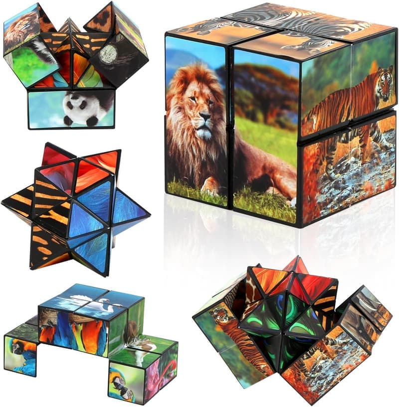 Anti-Stress Infinity Cube für Kinder ab 6 Jahren
