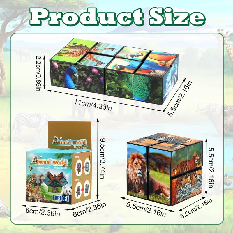 Anti-Stress Infinity Cube für Kinder ab 6 Jahren