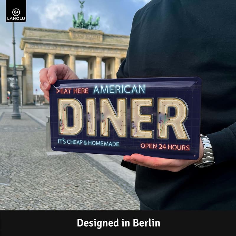 Retro Blechschild 