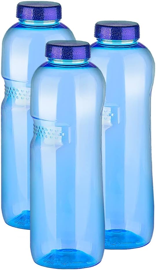 Kavodrink Tritan Trinkflasche 3 x 1 Liter - BPA-frei