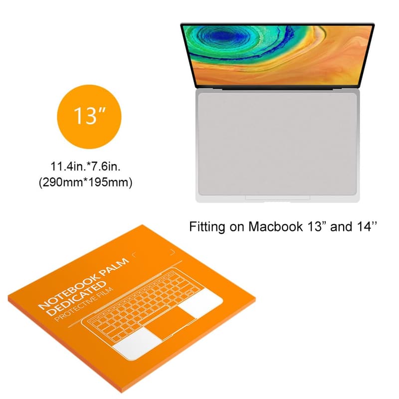 Mikrofaser Tastatur-Schutzfolie für MacBook Pro 13/14 - Staub- und Fingerabdruckschutz