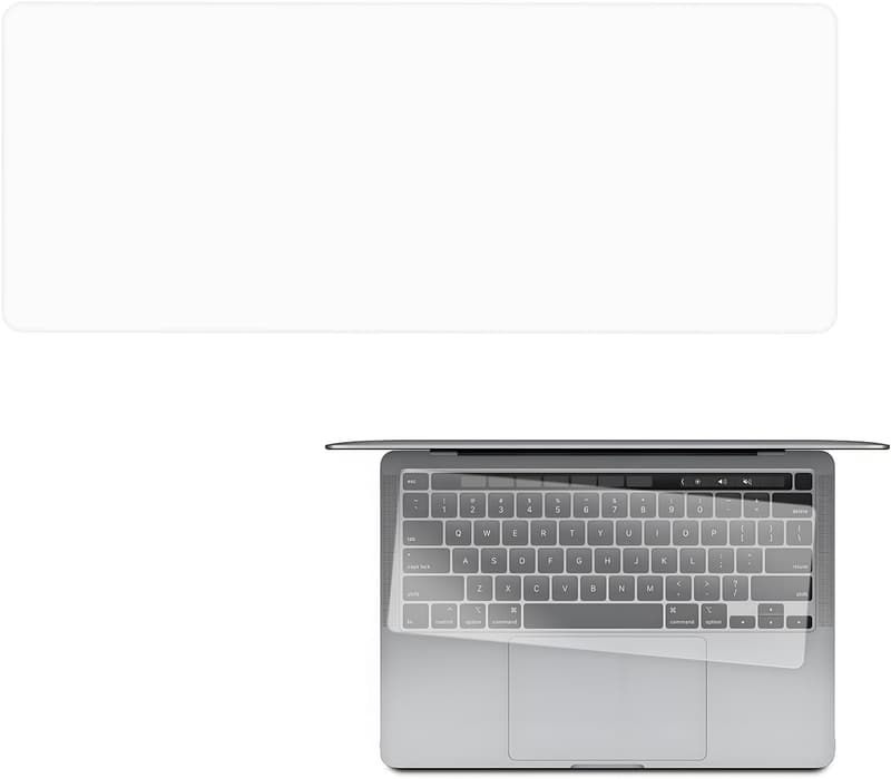 Universal Silikon Tastaturschutz für 13-14 Zoll Laptops, transparent