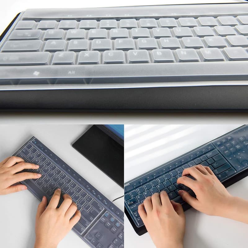 Ultradünne Silikon Tastaturschutzabdeckung – Wasser- und staubdicht