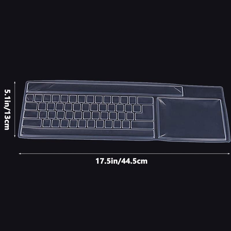 Ultradünne Silikon Tastaturschutzabdeckung – Wasser- und staubdicht