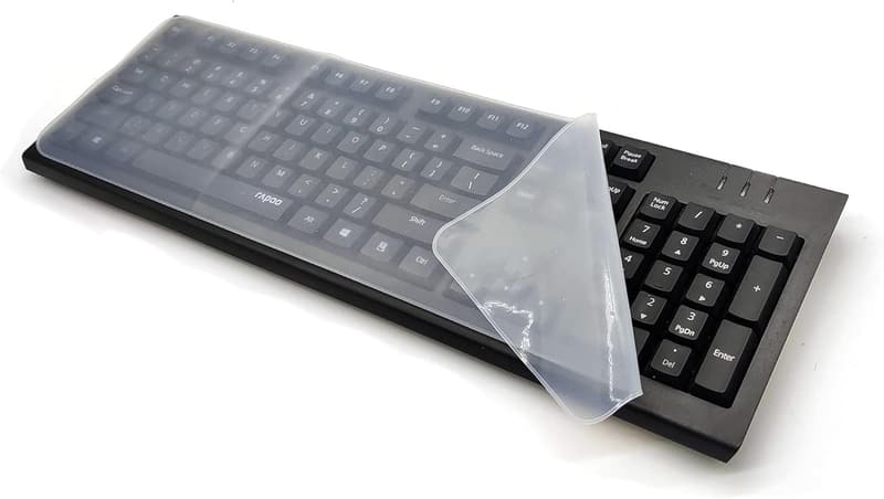 Universal Silikon Tastaturschutzfolie für Desktop-Computer