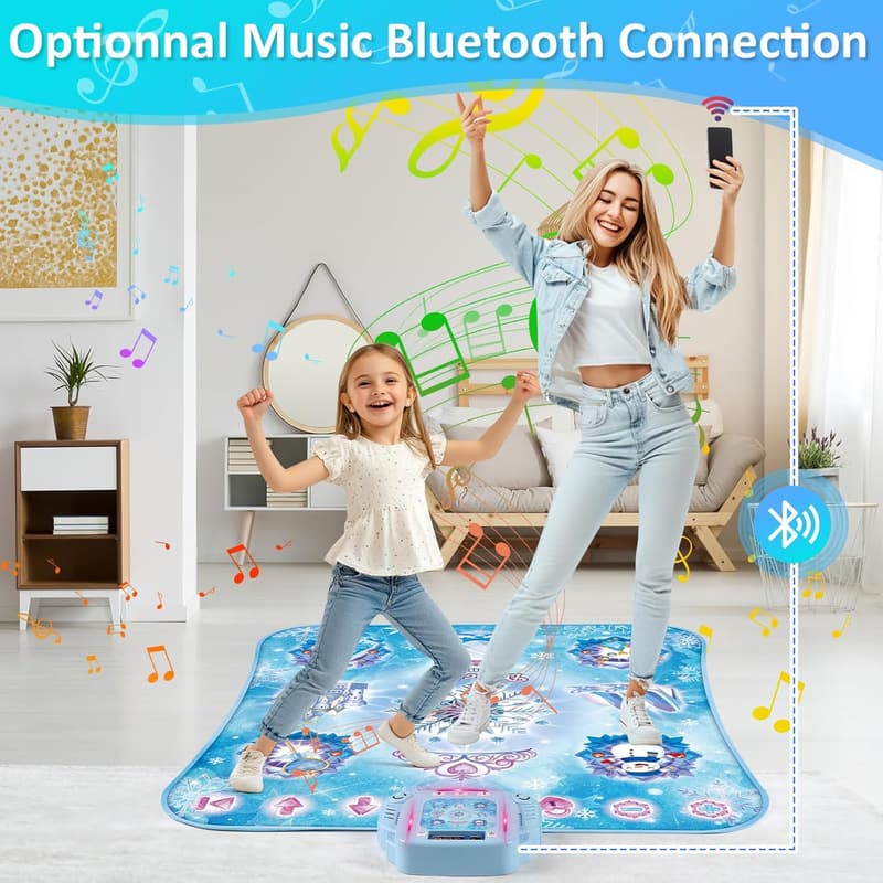 Tanzmatte für Kinder mit Bluetooth & LED Anzeige, Spielzeuggeschenk