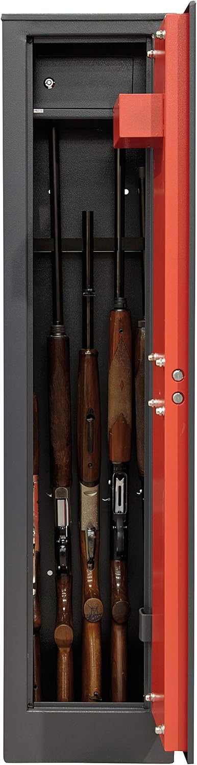 Waffenschrank für 5 Gewehre – Dunkelgrau, Arregui APF.4KTADV