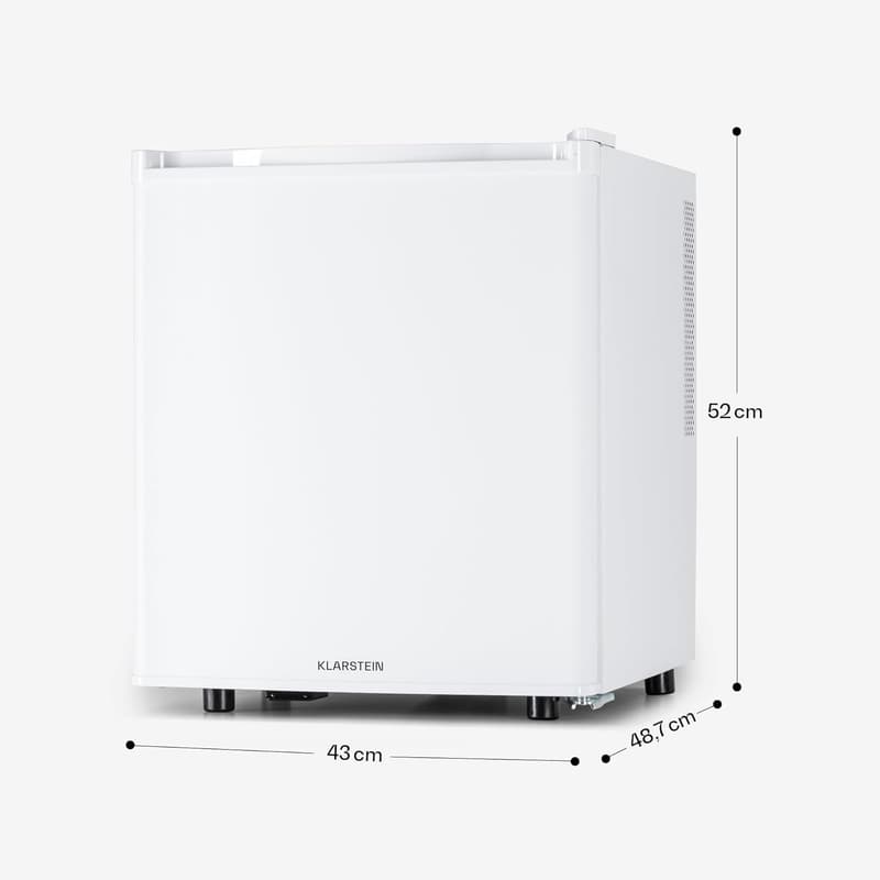 Klarstein Mini Kühlschrank 45L für Getränke & Snacks, leise und klein