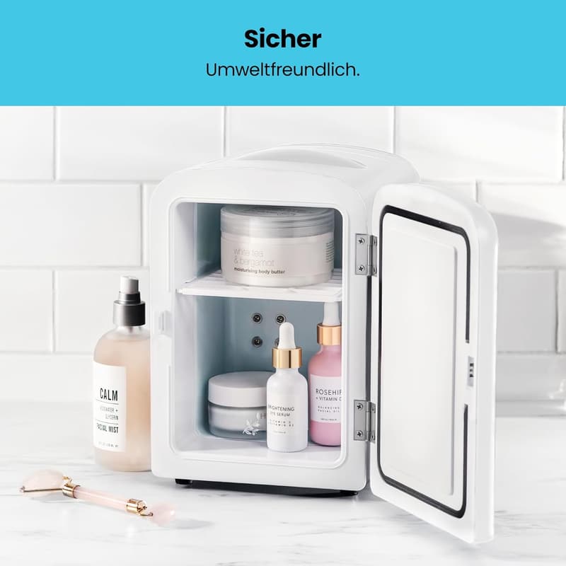 Tragbarer Mini-Kühlschrank 4L mit Kühl- und Warmfunktion für Snacks