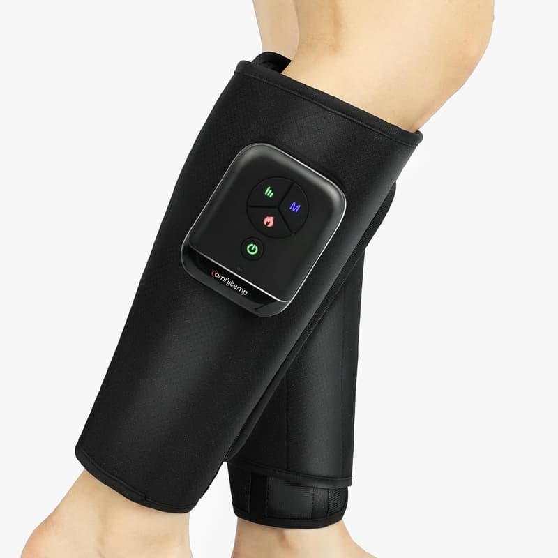 Kabelloses Beinmassagegerät mit Heizung und Luftkompression, 2 Stück