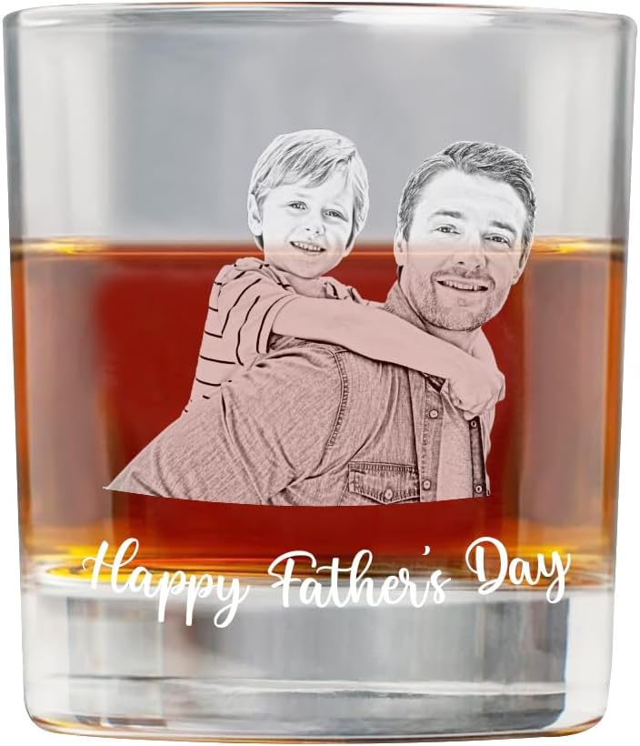 Personalisierte Whiskeygläser für Papa zum Vatertag