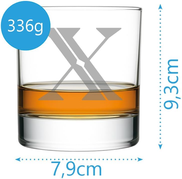 Personalisiertes Whiskyglas mit Gravur - 30cl Tumbler für Männer