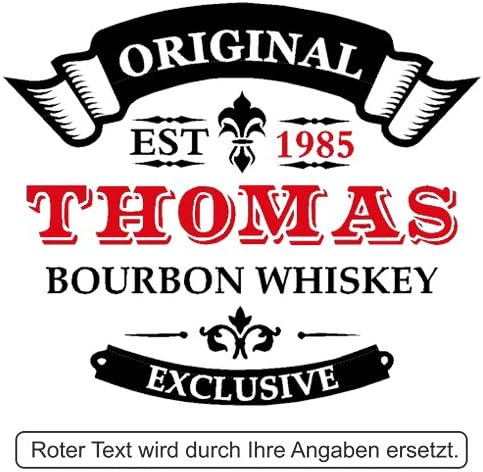 Personalisierte Whiskygläser 330 ml mit Gravur für Männer