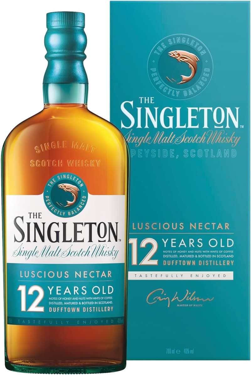 Singleton 12 Jahre Single Malt Whisky | Aromatisch | Handgefertigt | 700ml