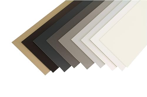 1mm Aluminiumblech RAL 9010 & 7016 - glattes Alu Zuschnitt 1000-2000mm