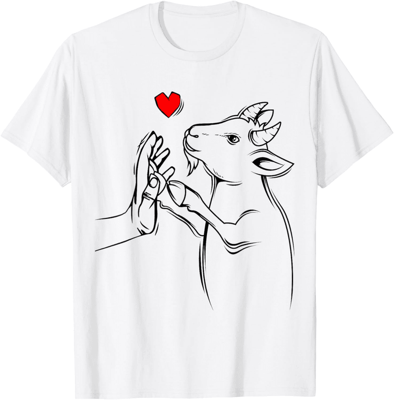 Lustiges Ziegen T-Shirt für Bauern und Landwirte