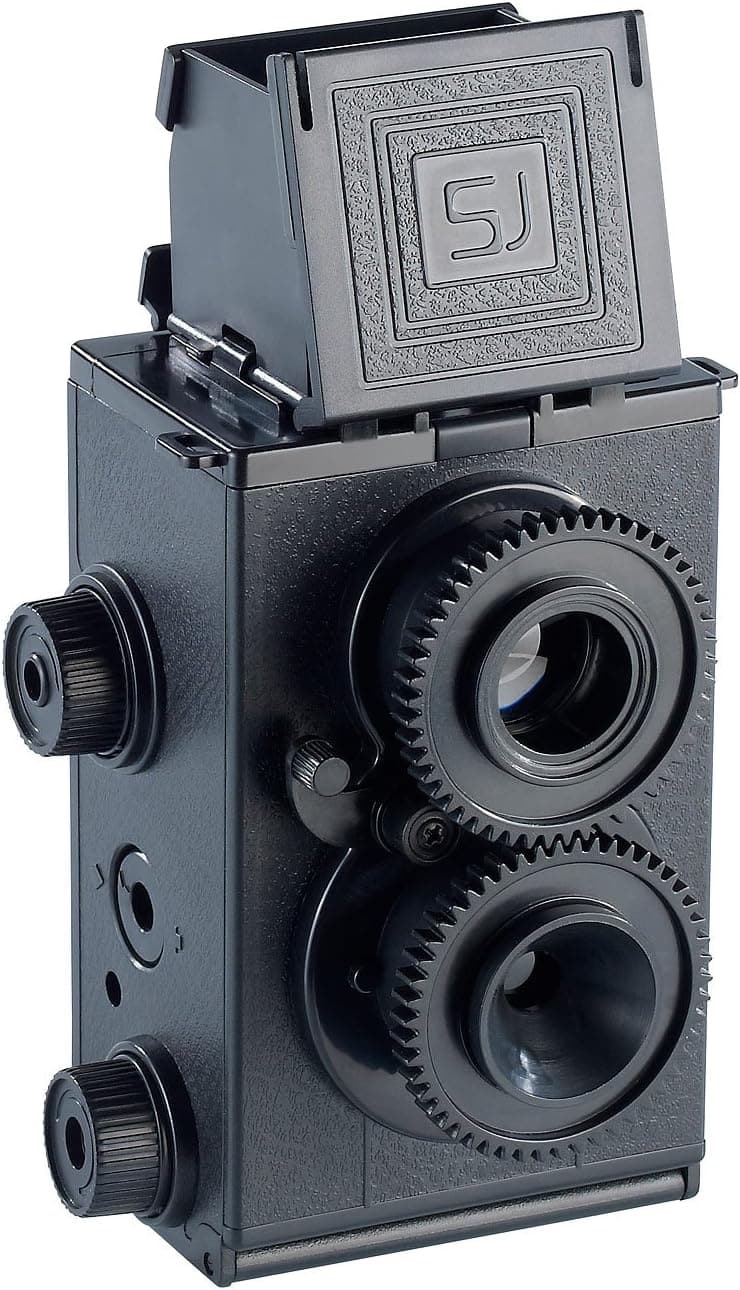 Somikon Bausatz: Zweiäugige Spiegelreflexkamera zum Selberbauen