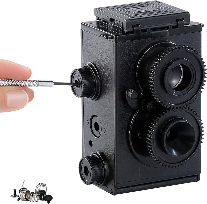 Somikon Bausatz: Zweiäugige Spiegelreflexkamera zum Selberbauen