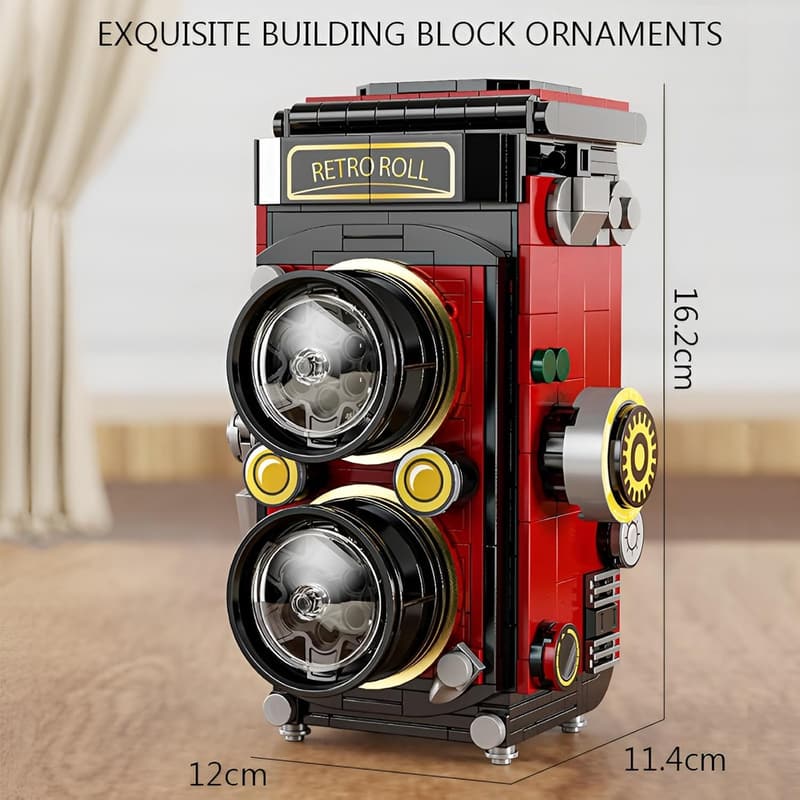 Vintage Kamerabausatz – 719 PCS DIY Modell für Erwachsene und Jugendliche ab 6 Jahren