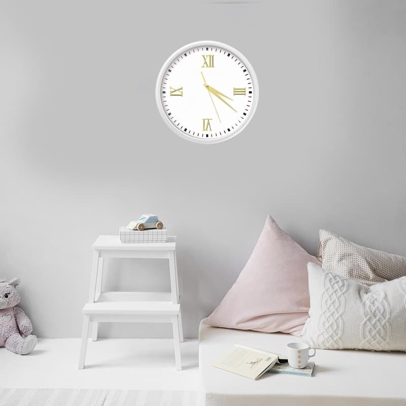 DIY Wanduhr-Set mit römischen Ziffern und großen Uhrzeigern