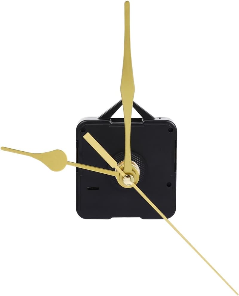 Uhrwerk zum Selbsteinbau mit goldenen Zeigern für Wanduhr