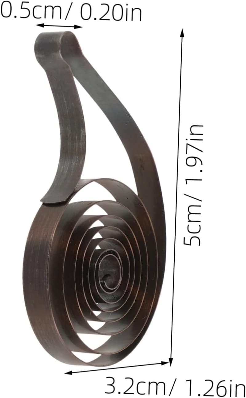 Ersatzmechanikset für Uhren mit analogen Uhrwerken, 5 Stück, Metall