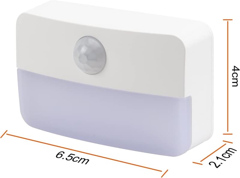Bewegungsmelder Nachtlicht - 2er Set LED für Flur und Schlafzimmer