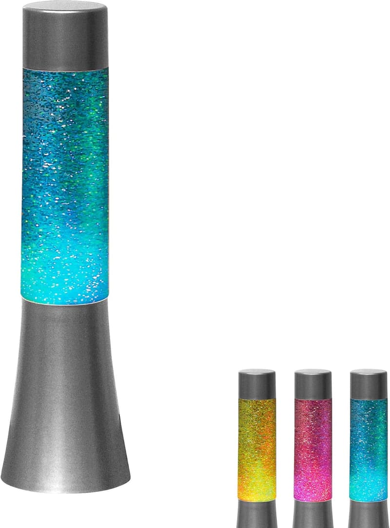 Batteriebetriebene LED Lavalampe mit Farbwechsel für Partys
