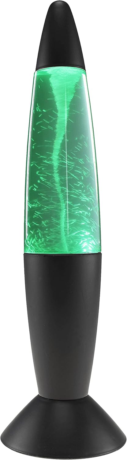 RGB Tischleuchte Tornado mit Farbwechsel - 37 cm, schwarz