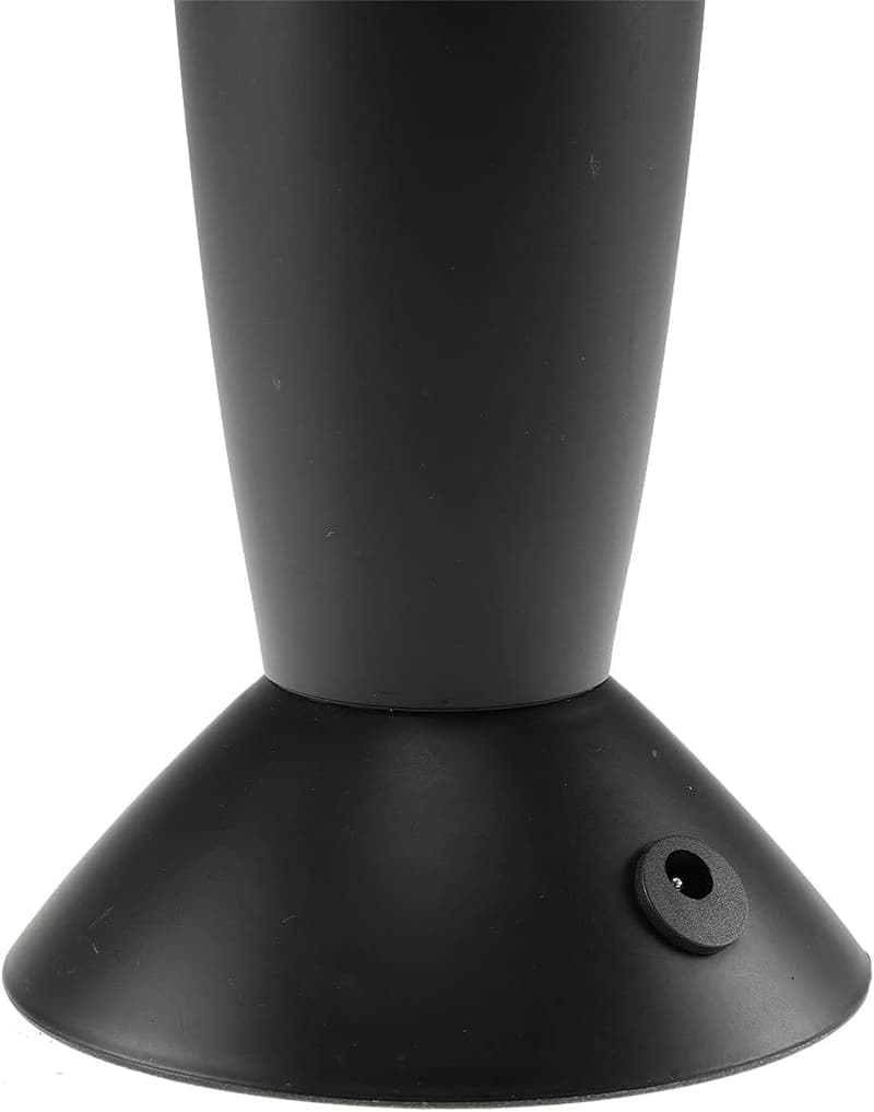 RGB Tischleuchte Tornado mit Farbwechsel - 37 cm, schwarz