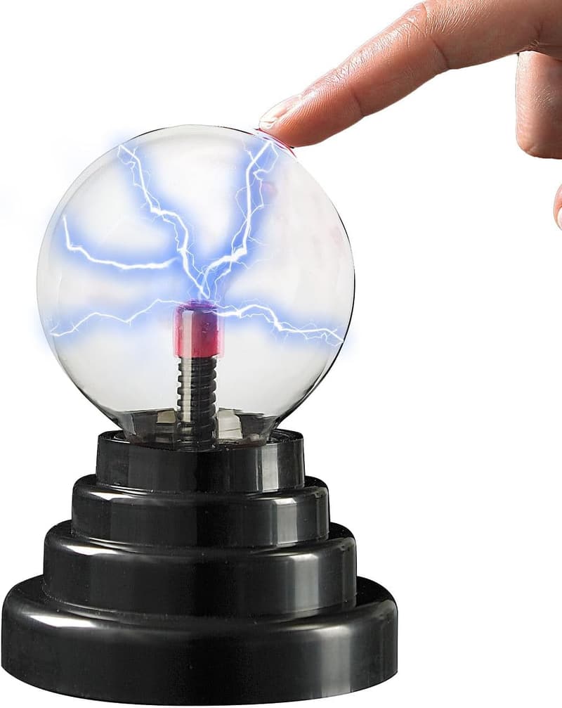 Mini-Plasmalampe 14 cm mit USB- und Batteriebetrieb