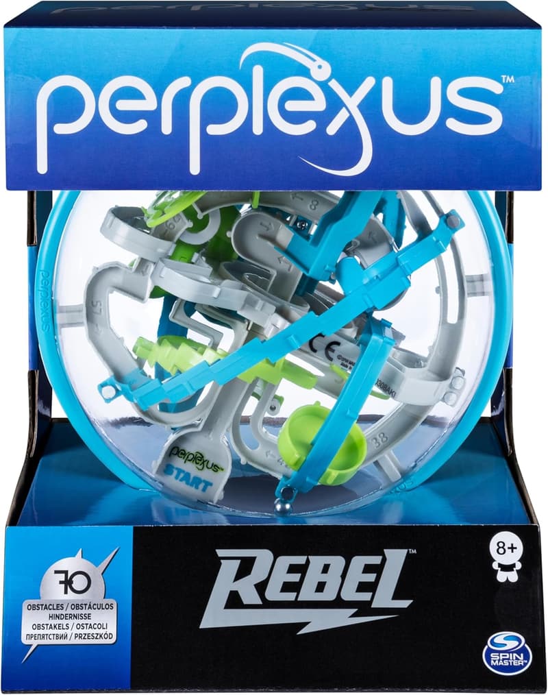 Perplexus Rebel 3D-Kugellabyrinth mit 70 Hindernissen für Kinder ab 6 Jahren