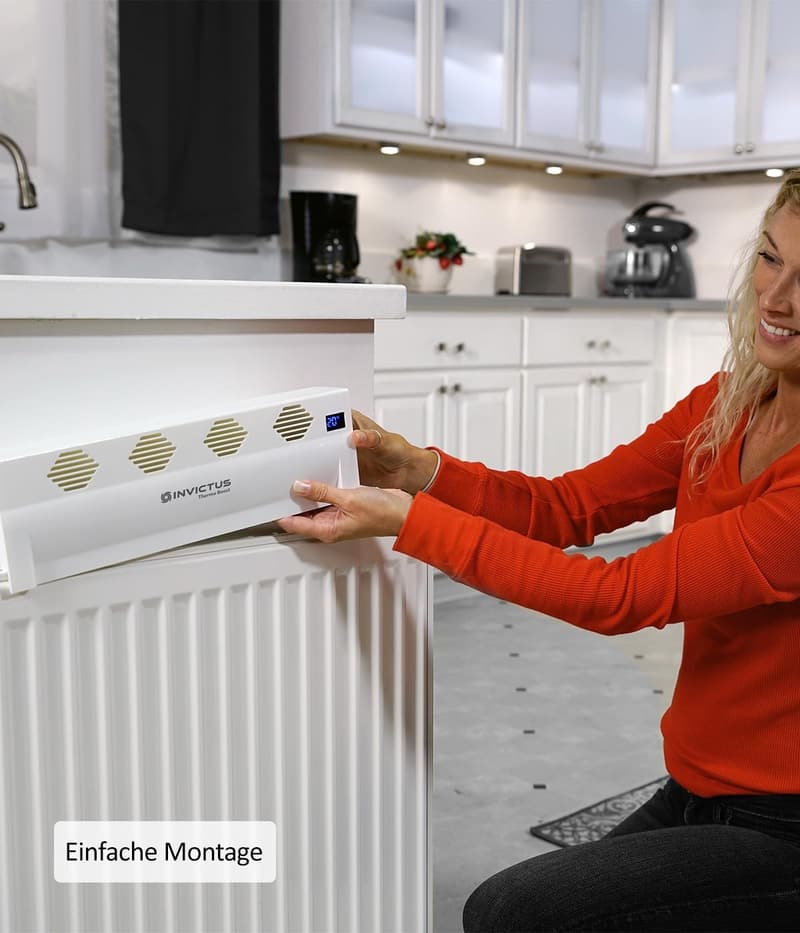 Therma Boost Akku Heizverstärker mit 2 Modi und Thermostat - kabellos