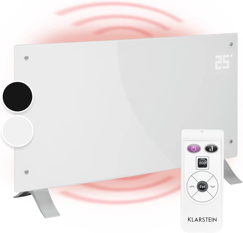 Klarstein 2000W Konvektor-Heizung, mobil & energiesparend, leise, Thermostat