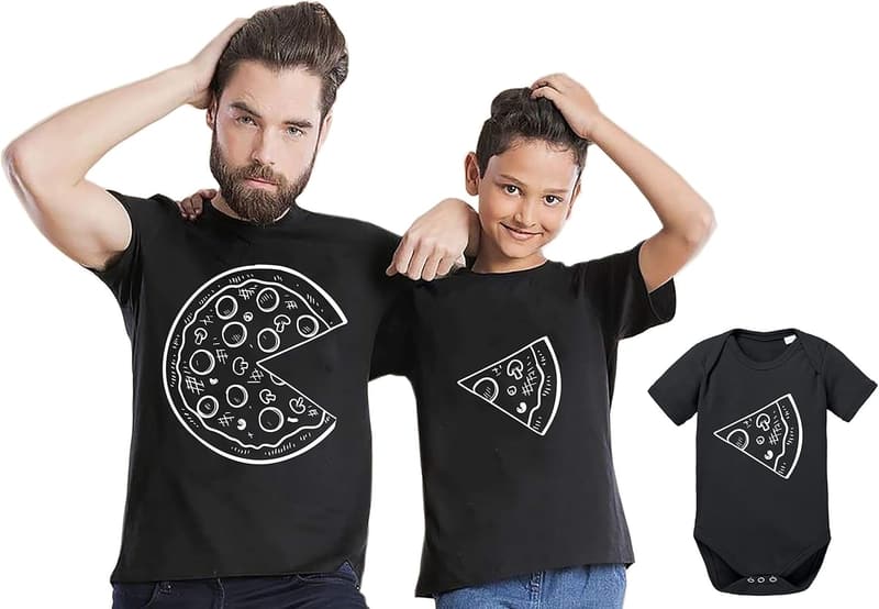 Partnerlook T-Shirt für Papa und Sohn – Matching Outfit