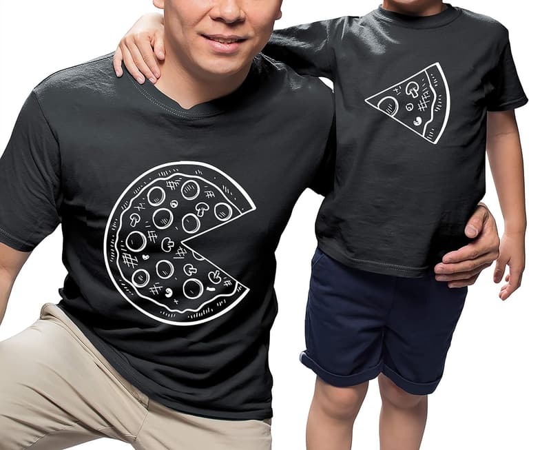 Partnerlook T-Shirt für Papa und Sohn – Matching Outfit